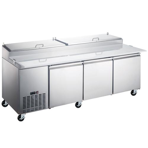 WindChill WC-3DPPT93-HC Triple Door 92" Refrigerated Pizza Prep Table