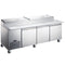 WindChill WC-3DPPT93-HC Triple Door 92" Refrigerated Pizza Prep Table