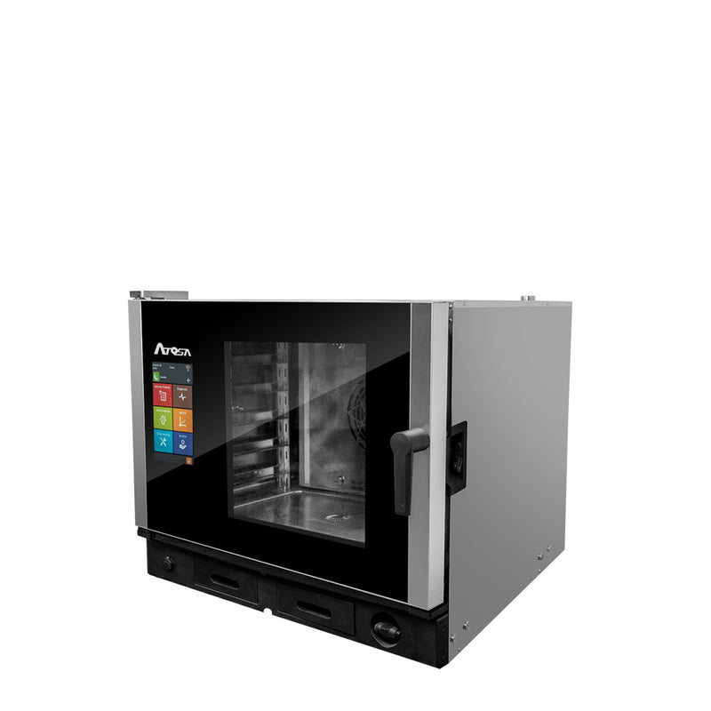 Atosa AEC-0511E 5 Pan Smart Touch Electric Combi Oven - 208/240 V