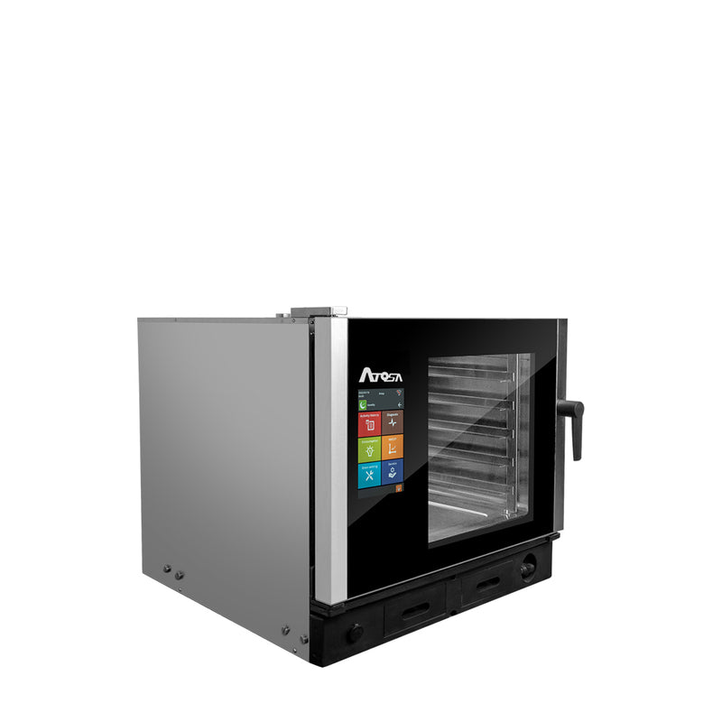 Atosa AEC-0511E 5 Pan Smart Touch Electric Combi Oven - 208/240 V