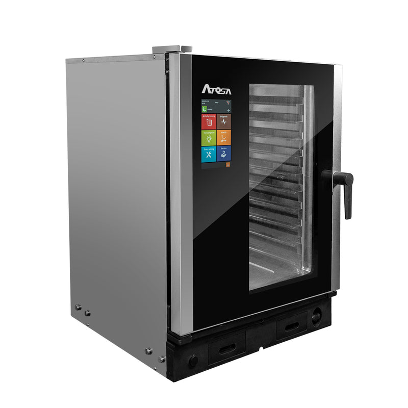 Atosa AEC-1021E 10 Pan Smart Touch Electric Combi Oven - 208/240 V