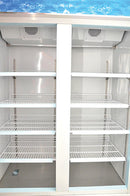 WindChill WC-2GDF Double Swing Glass Door 49.5" Wide Display Freezer- 3 Unit Instock