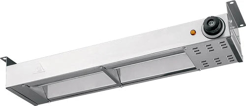 Omcan 46687 Stainless Steel 24" Wide Overhead Strip Warmer With Infinite Control