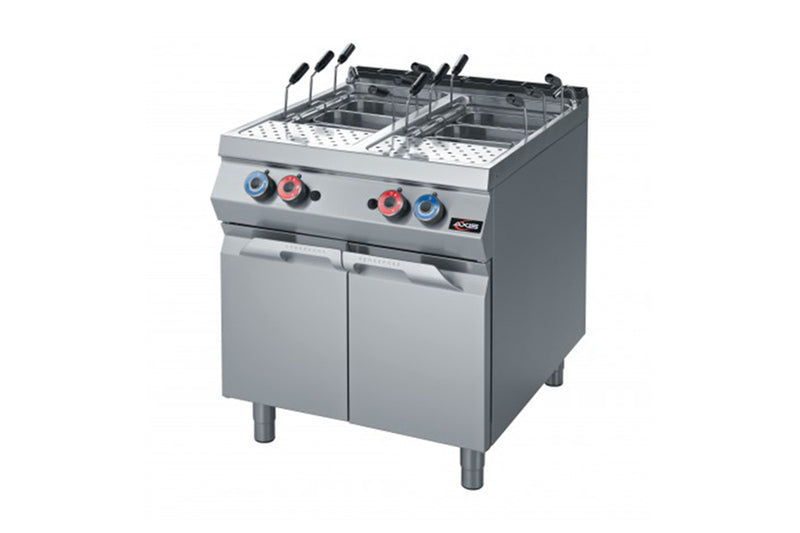 Axis AX-GPC-2 Natural Gas/Propane Double Tank Pasta Cooker-100,000 BTUs/hr