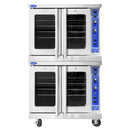 Atosa ATCO-513NB-2 Double Deck Non-Bakery Standard Depth Natural Gas/Propane Convection Oven - 92,000 BTU