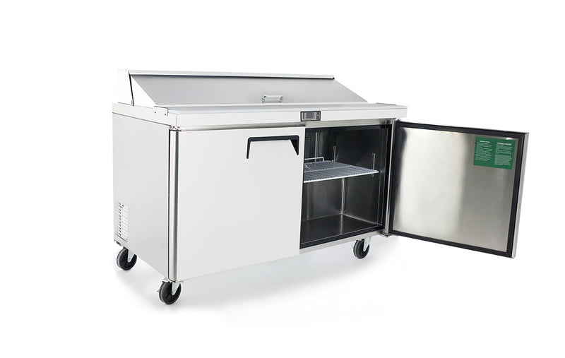 Atosa MSF8303GR Double Door 60" Refrigerated Sandwich Prep Table