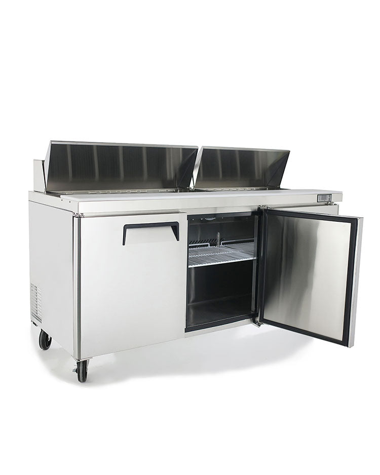 Atosa MSF8304GR Triple Door 72" Refrigerated Sandwich Prep Table