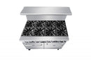 Atosa AGR-8B 48" Natural Gas/Propane 8 Burner Stove Top Range