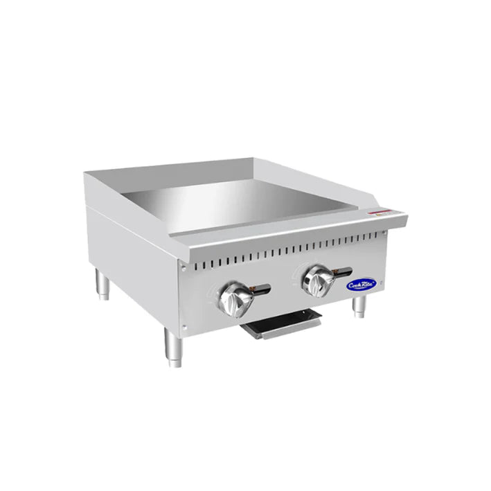 Atosa ATMG-24 24" Natural GAS/Propane Heavy-Duty Manual Griddle