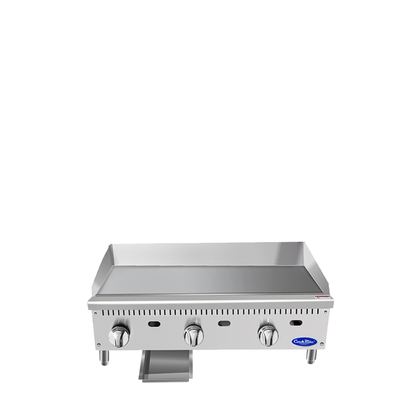 Atosa ATMG-36 36" Natural GAS/Propane Heavy-Duty Manual Griddle