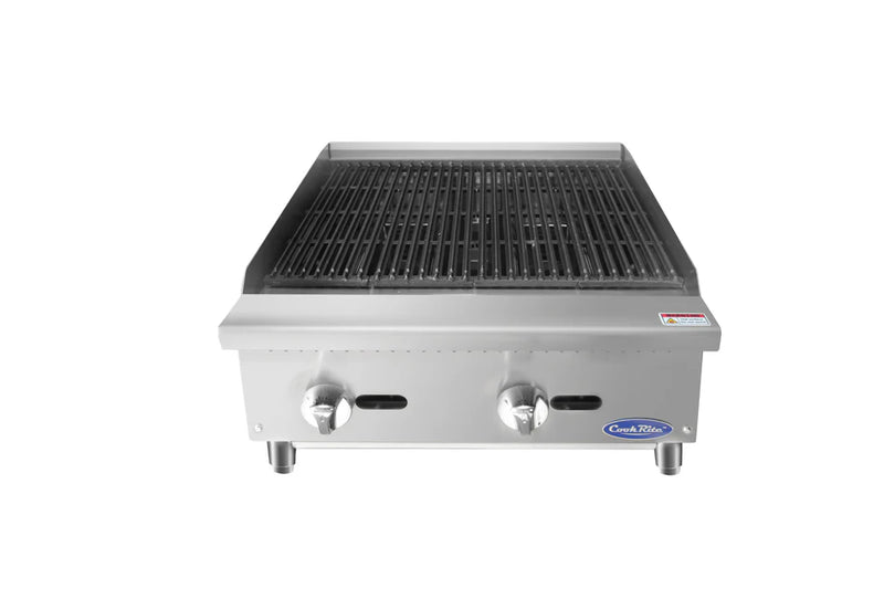 Atosa ATRC-24 24" Heavy-Duty Natural Gas/Propane Countertop Radiant Charbroiler