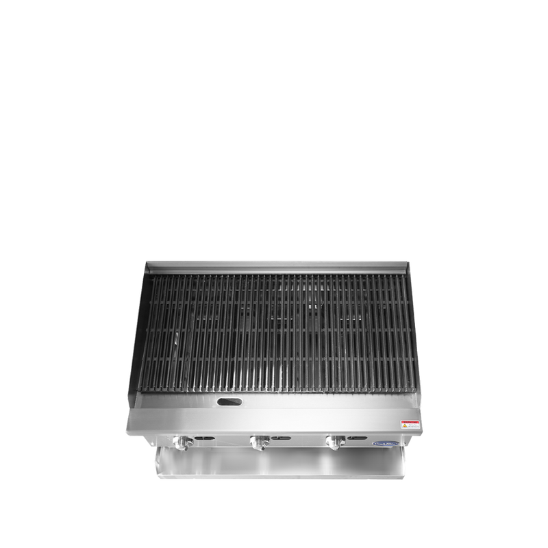 Atosa ATRC-36 36" Heavy-Duty Natural Gas/Propane Countertop Radiant Charbroiler