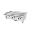 Atosa ATTG-36 36" Heavy-Duty Natural Gas/Propane Thermostatic Griddle with 1″ Griddle Plate