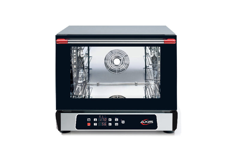 Axis AX-513RHD Half Size Countertop Electric Digital Convection Oven With Humidity-3 Pan Capacity