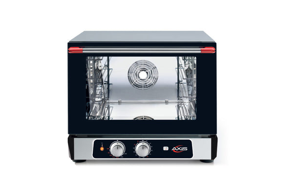 Axis AX-513 Half Size Countertop Electric Manual Convection Oven -3 Pan Capacity