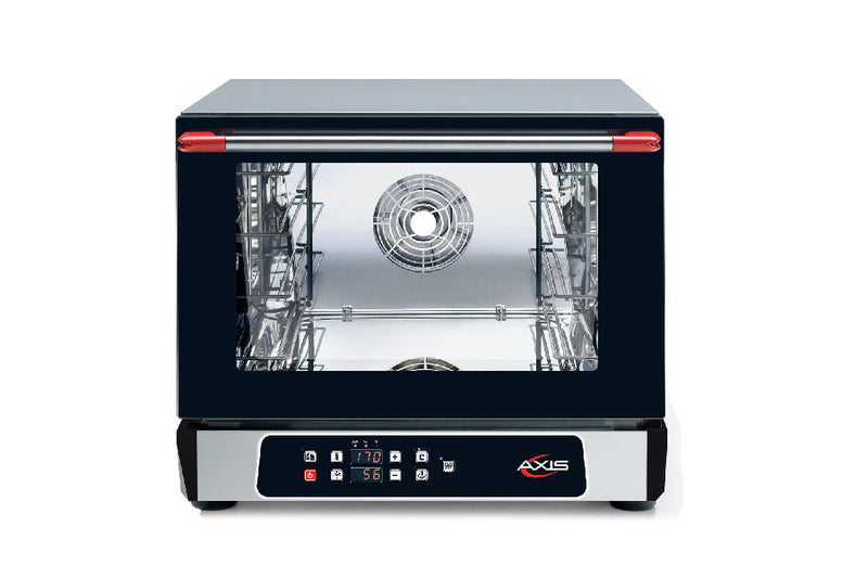 Axis AX-514RHD Half Size Countertop Electric Digital Convection Oven With Humidity-4 Pan Capacity