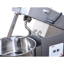 Alpha AVS-10T Commercial 10Qt Capacity Ten Speed Tilting Spiral Mixer - 120V