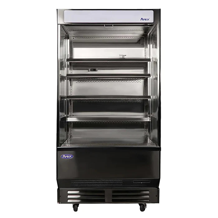 Atosa AOM-40B 40" Wide Refrigerated Open Display Merchandiser/Cooler