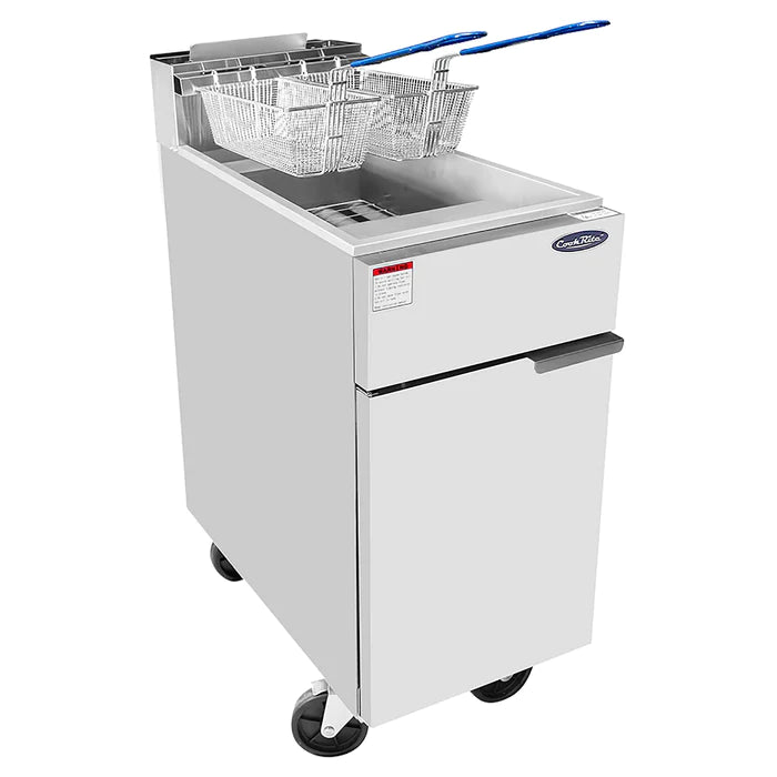 Atosa ATFS-50 Natural Gas/Propane 50LB Deep Fryer