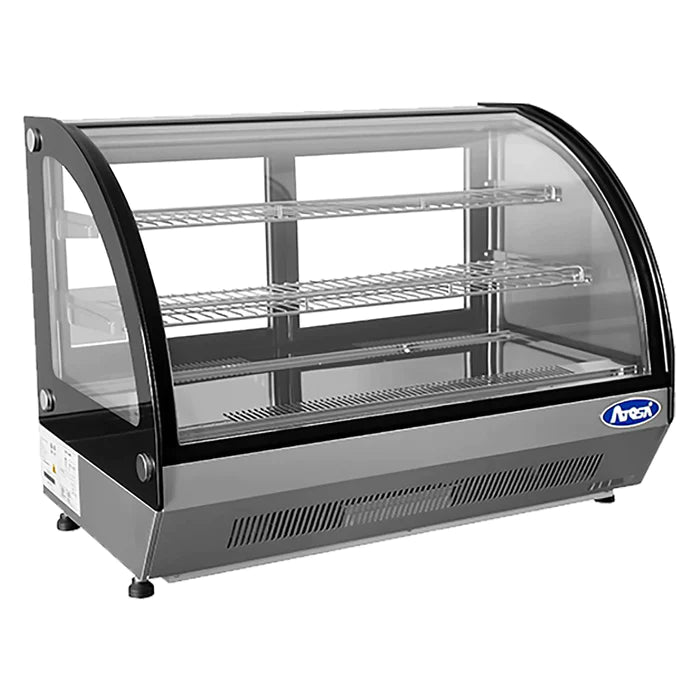 Atosa CRDC-46 Counter Top 36" Curved Glass Refrigerated Pastry Display Case