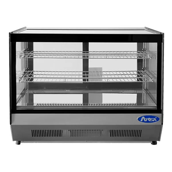 Atosa CRDS-42 Counter Top 28" Square Glass Refrigerated Pastry Display Case