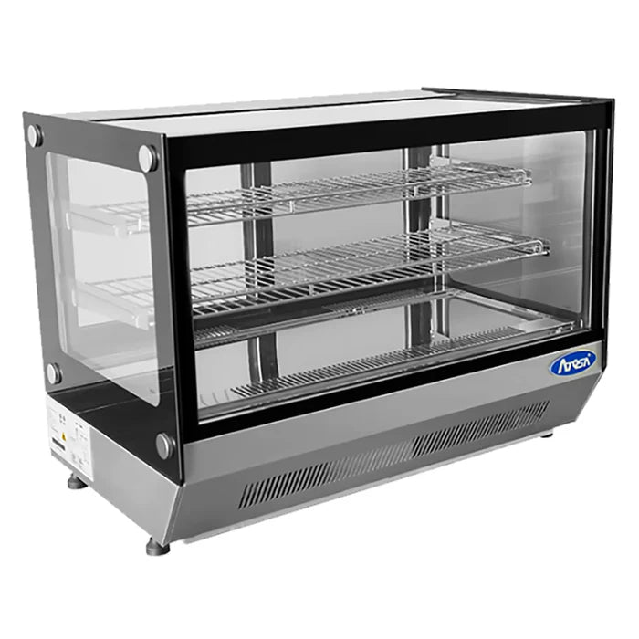 Atosa CRDS-56 Counter Top 36" Square Glass Refrigerated Pastry Display Case