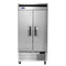 Atosa MBF8502GR Bottom Mount Slim Double Solid Door 40" Wide Stainless Steel Freezer