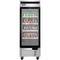 Atosa MCF8705GR Single Door 27" Wide Stainless Steel Display Refrigerator