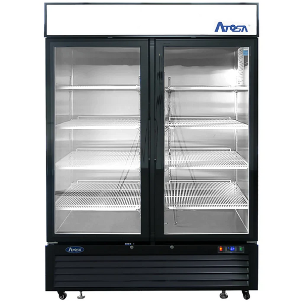 Atosa MCF8721ES Double Door 54" Wide Display Freezer