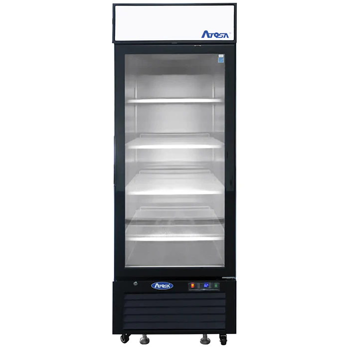 Atosa MCF8722GR Single Door 27" Wide Display Refrigerator