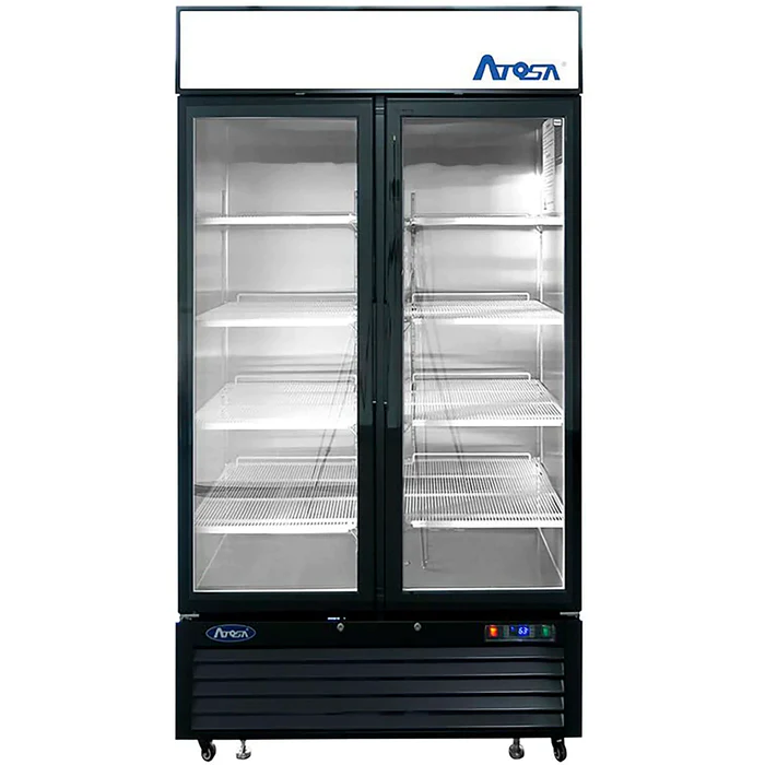 Atosa MCF8732GR Double Door 40" Wide Display Freezer