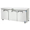 Atosa MGF8404GR Triple Door 72" Undercounter Refrigerated Work Table