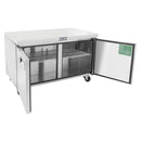 Atosa MGF8407GR Double Door 60" Undercounter Freezer Work Table