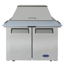 Atosa MSF3610GR Double Door 36" Refrigerated Sandwich Prep Table