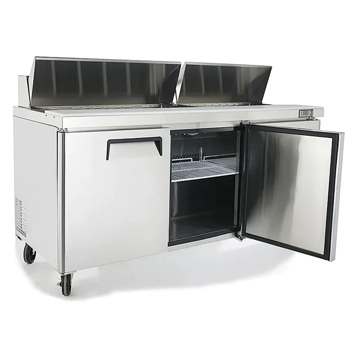 Atosa MSF8304GR Triple Door 72" Refrigerated Sandwich Prep Table