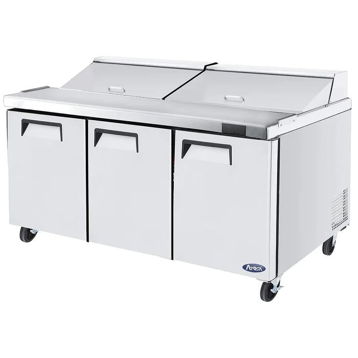 Atosa MSF8304GR Triple Door 72" Refrigerated Sandwich Prep Table