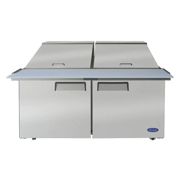 Atosa MSF8303GR Double Door 60" Refrigerated Sandwich Prep Table