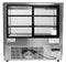 Atosa RDCS-48 Square Glass 2 Tier 48" Refrigerated Pastry Display Case