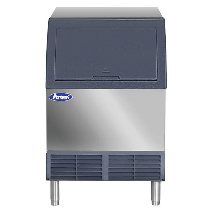 Atosa YR140-AP-161 Ice Machine, Cube Shaped Ice - 142LB/24HRS, 88LBS Storage