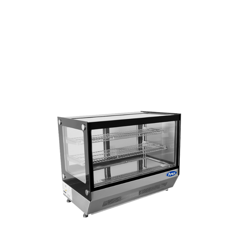 Atosa CRDS-42 Counter Top 28" Square Glass Refrigerated Pastry Display Case