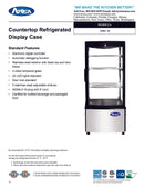 Atosa DSRC-28 17" Countertop Refrigerated Display Case