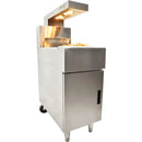 Blue Flame French Fry Dump Station With Heat Lamp