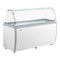 Duracold DIPC-60 Ice Cream Dipping Cabinet/Gelato Freezer - 10 Tub/9 Pan Capacity, With or Without Sneeze Guard