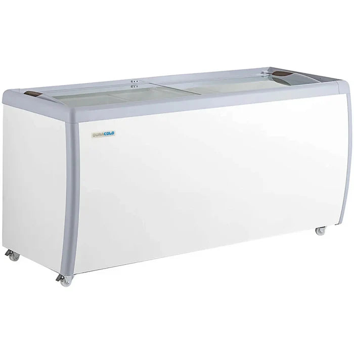 Duracold DIPC-71 Ice Cream Dipping Cabinet/Gelato Freezer - 12 Tub/12 Pan Capacity, With or Without Sneeze Guard