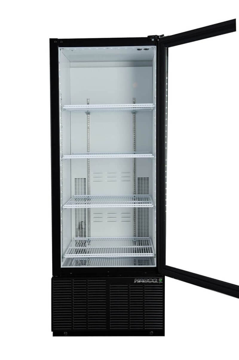 Habco ESM12HC 24" Single Glass Door Merchandising Refrigerator