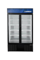 Habco ESM46HC 47" Double Swing Glass Door Merchandising Refrigerator