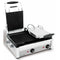 Eurodib SFE Series Large  18" x 11" Double Press Panini Grill - 240V, Various Configurations