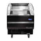 Atosa ATHOM-28 26" Black Refrigerated Horizontal Open Air Merchandiser