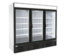 North Air NA-HGD72R 81" Wide Triple Glass Door Display Refrigerator