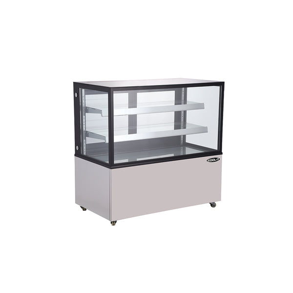 Kool-It KBF-36 2 Tier 36" Flat Glass Refrigerated Pastry Display Case